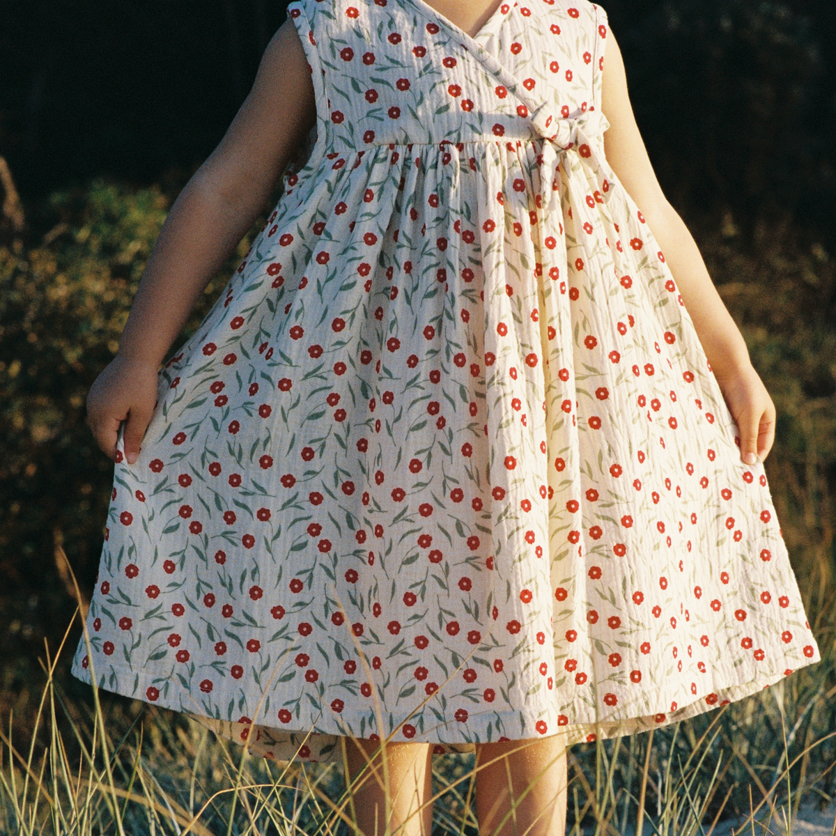 Junie Dress in Joiette Print worn by child