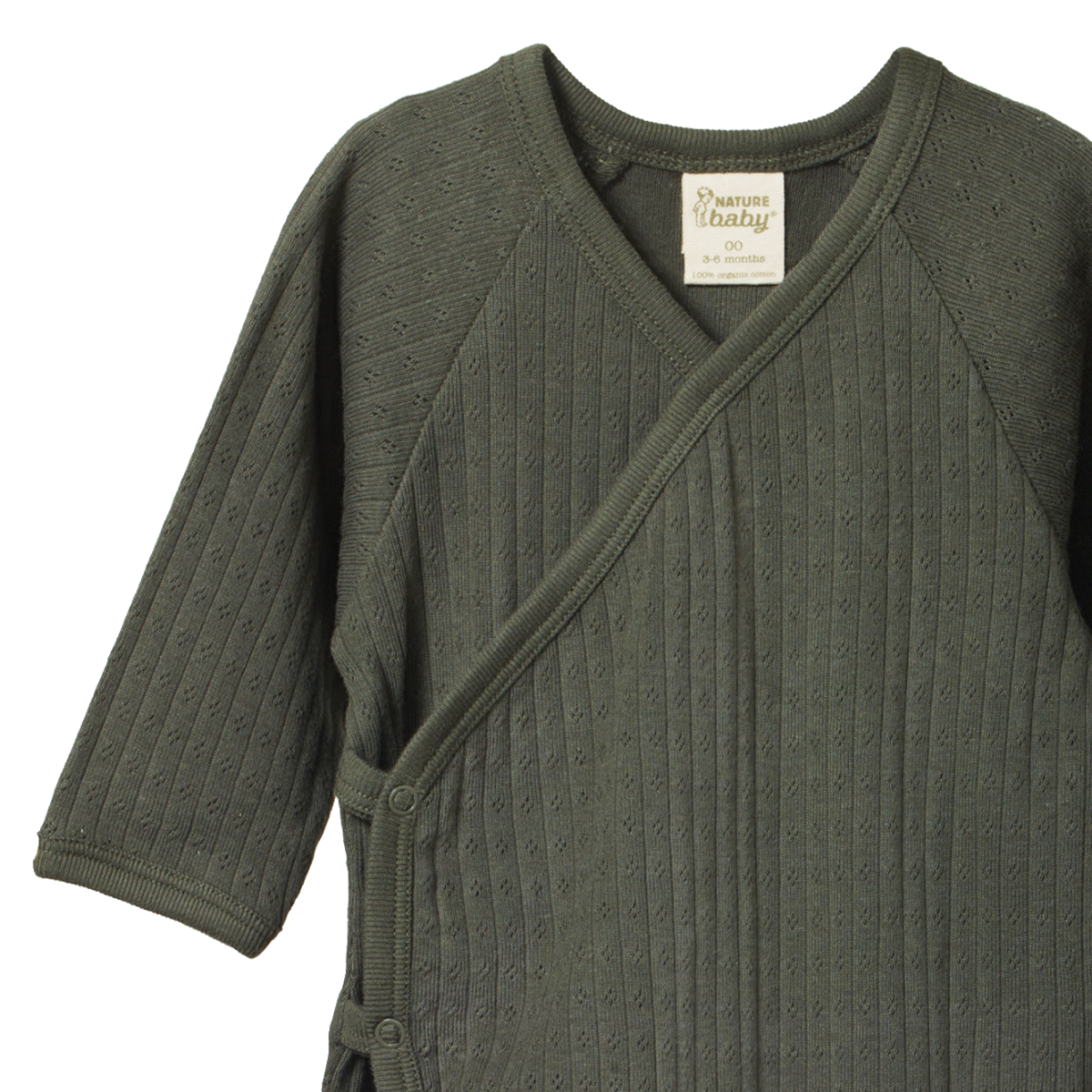 Nature Baby Kimono Thyme