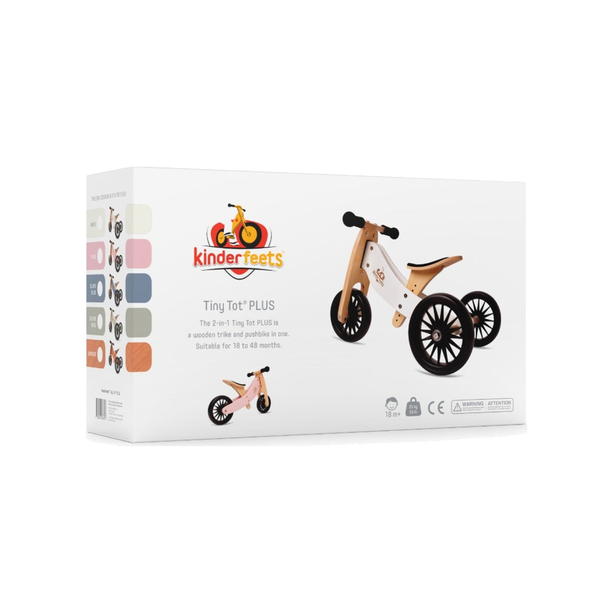 Kinderfeets Tiny Tot Plus packaging