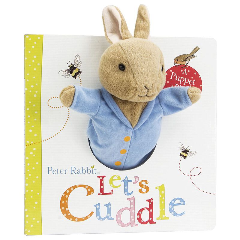 peter rabbit lets cuddle book
