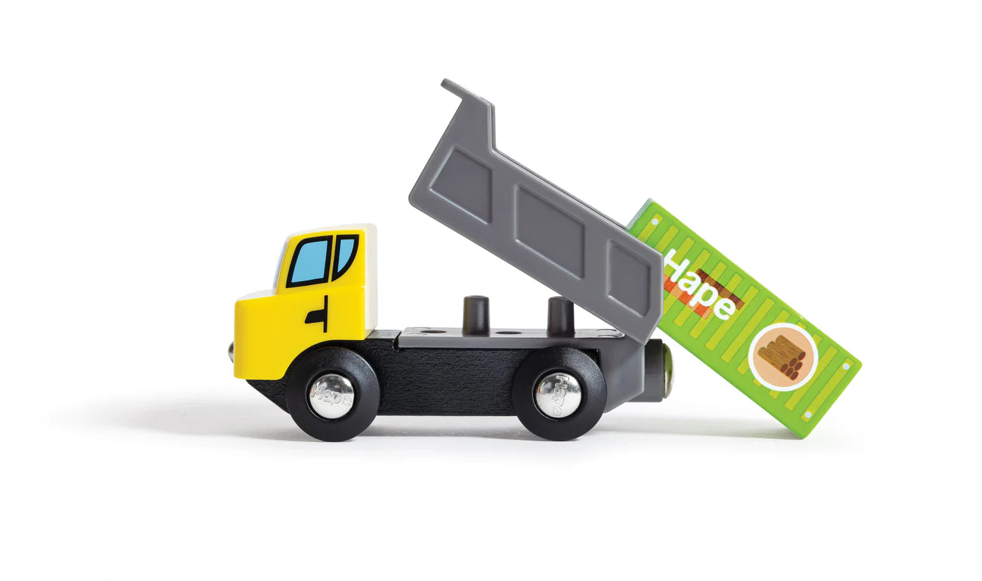 Hape Railway Lift and load harbour set