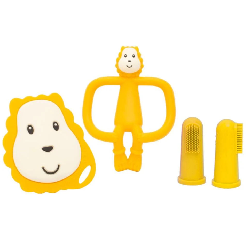 matchstick monkey starter teething set