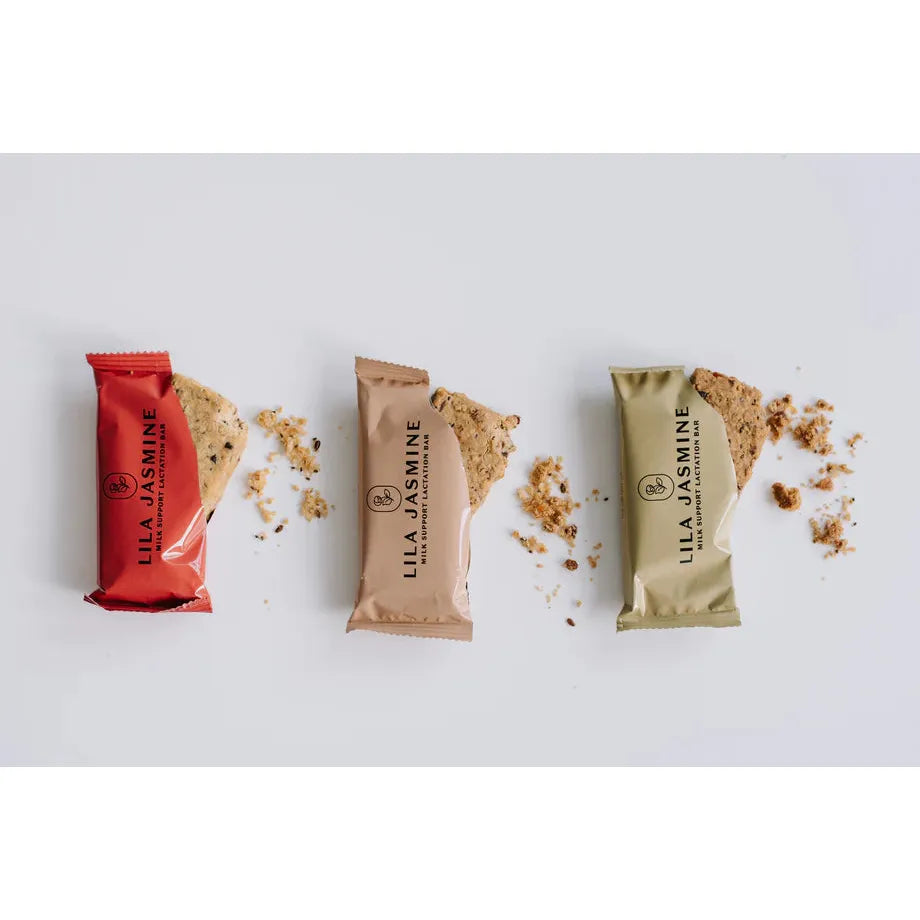 Lila Jasmine Mix of Six Lactation Support Bars