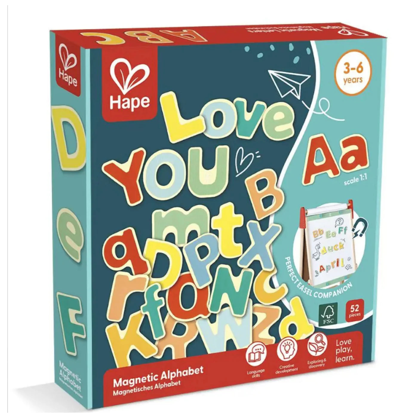 Hape Alphabet Magnet Letters