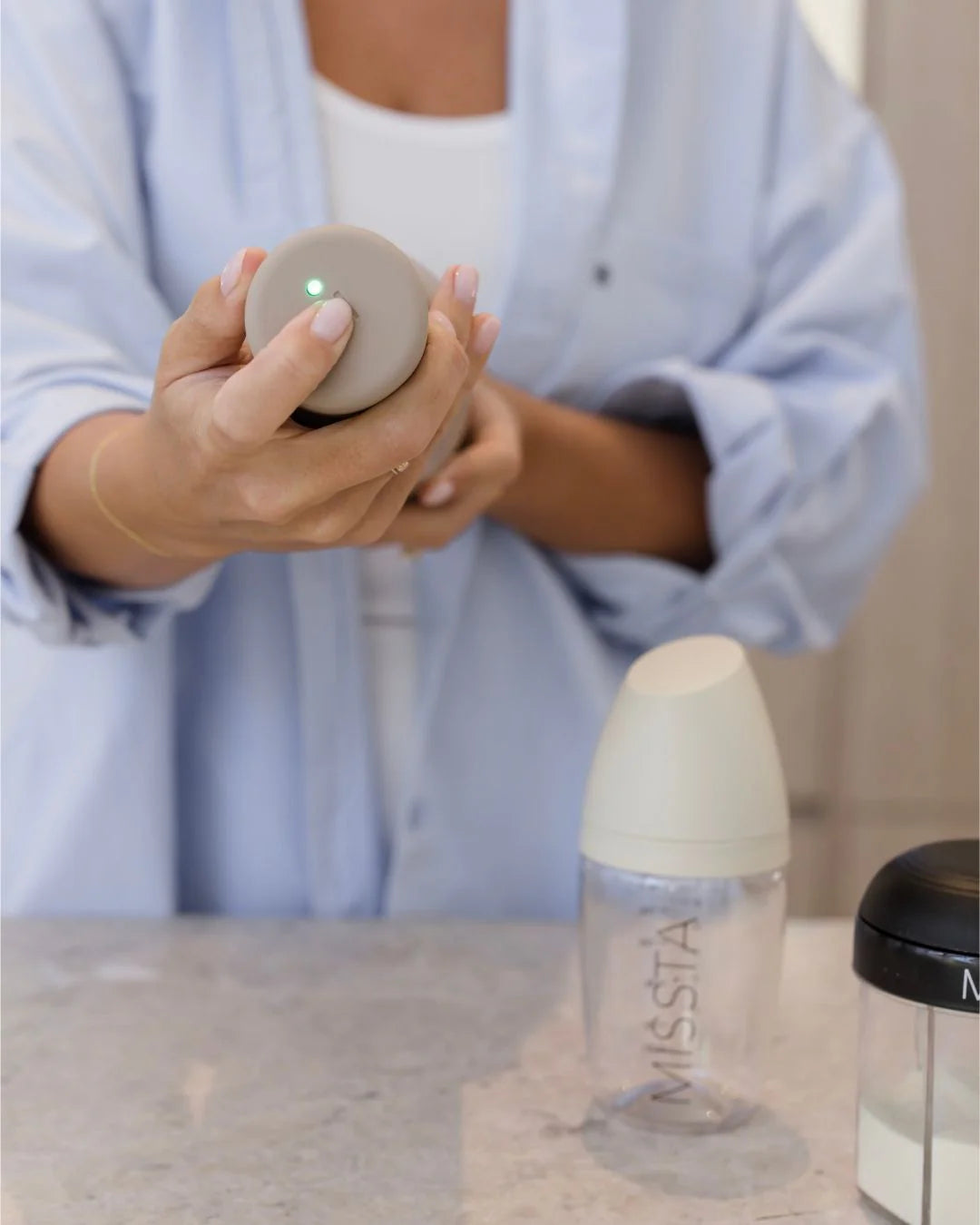 Missta Formula Thermos Bottle Black