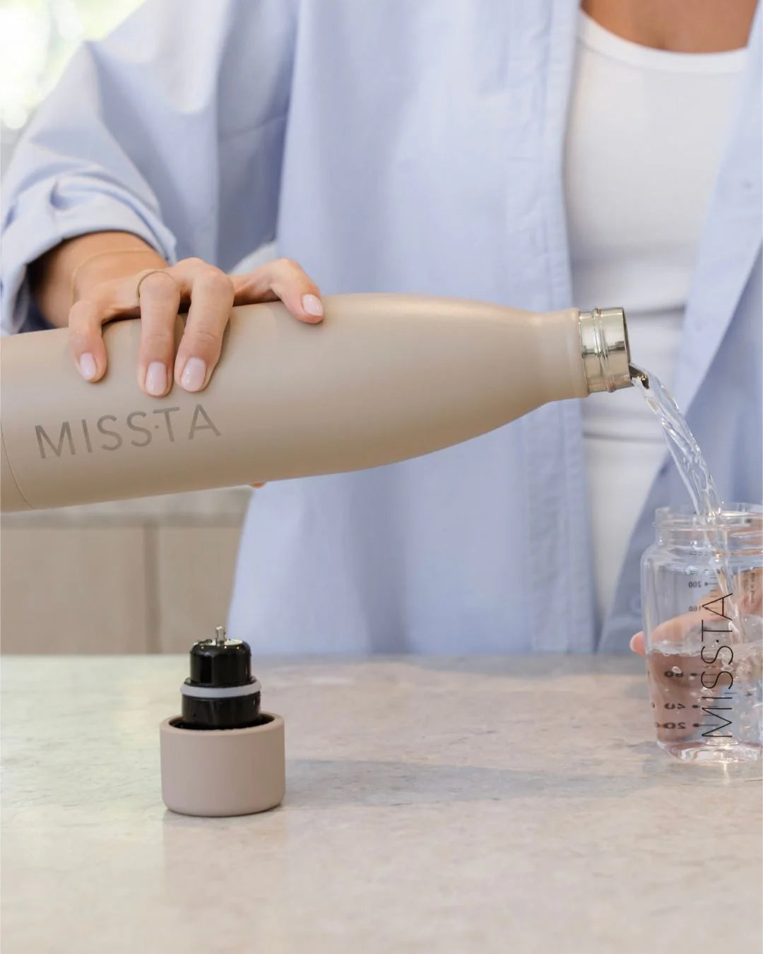 Missta Formula Thermos Bottle Black