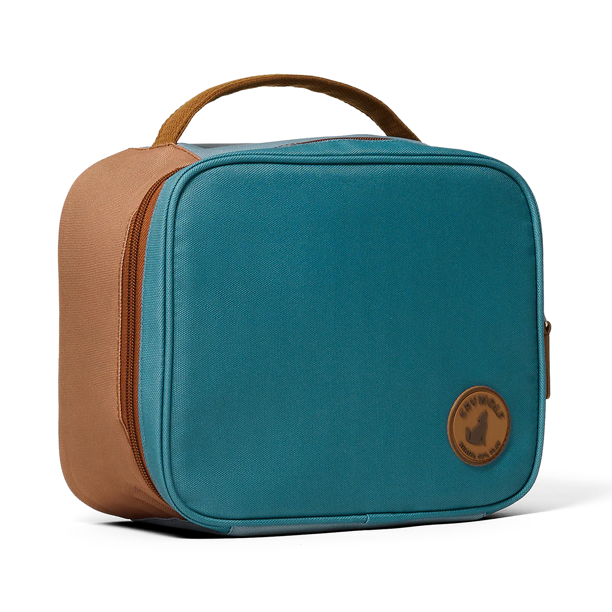 crywolf moss colourblock lunch bag