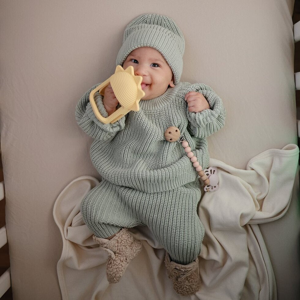 Mushie No Drop Teether