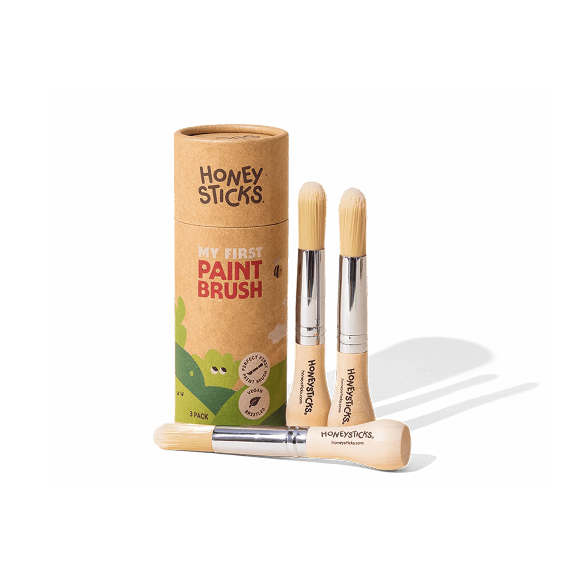 Honeysticks my first paint brush