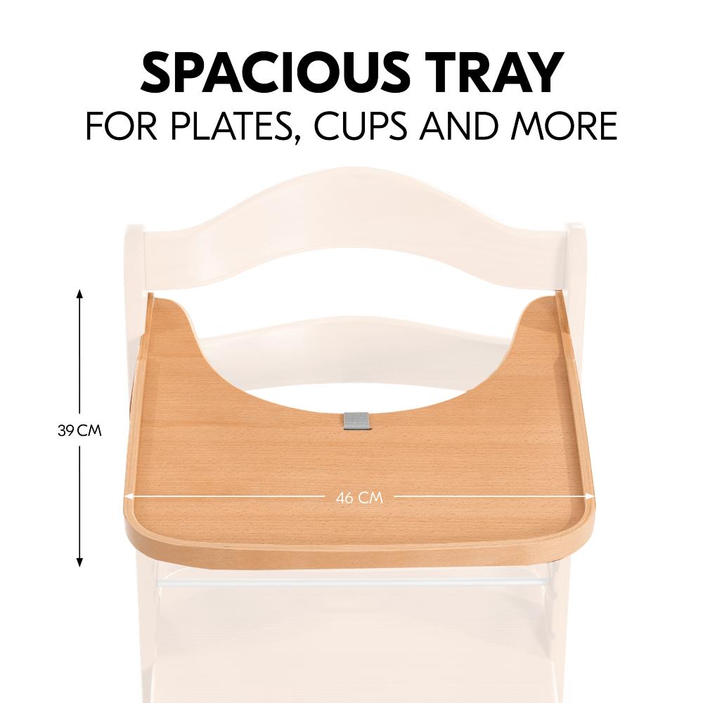 Hauck Natural Wooden Tray