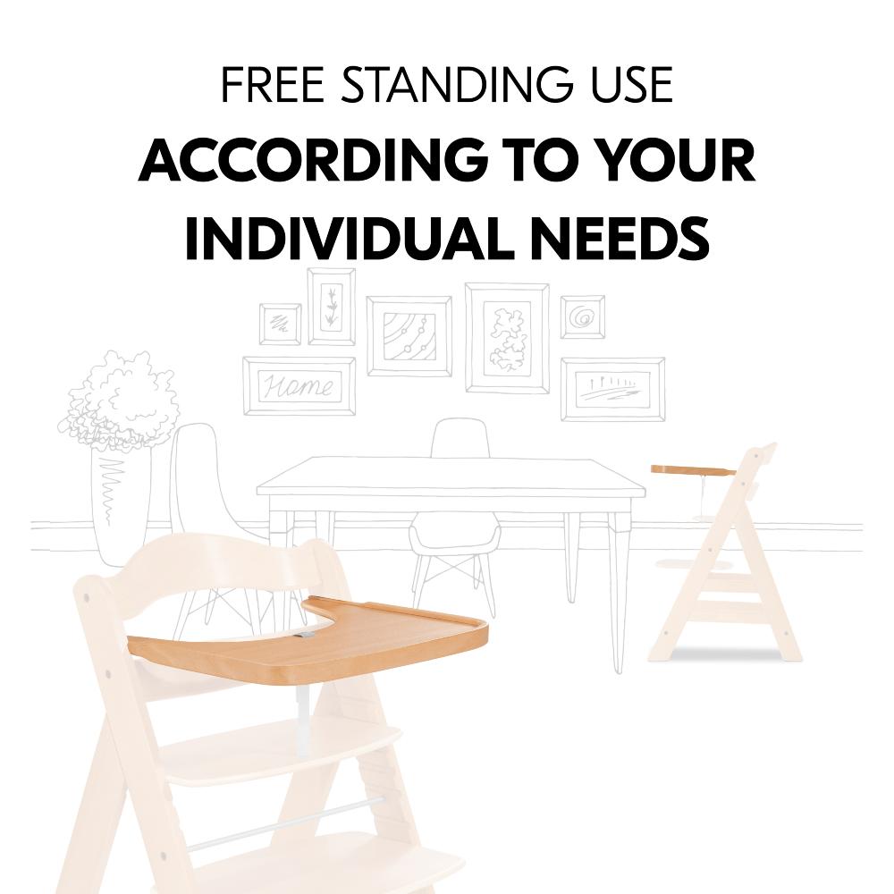 Hauck Natural Wooden Tray