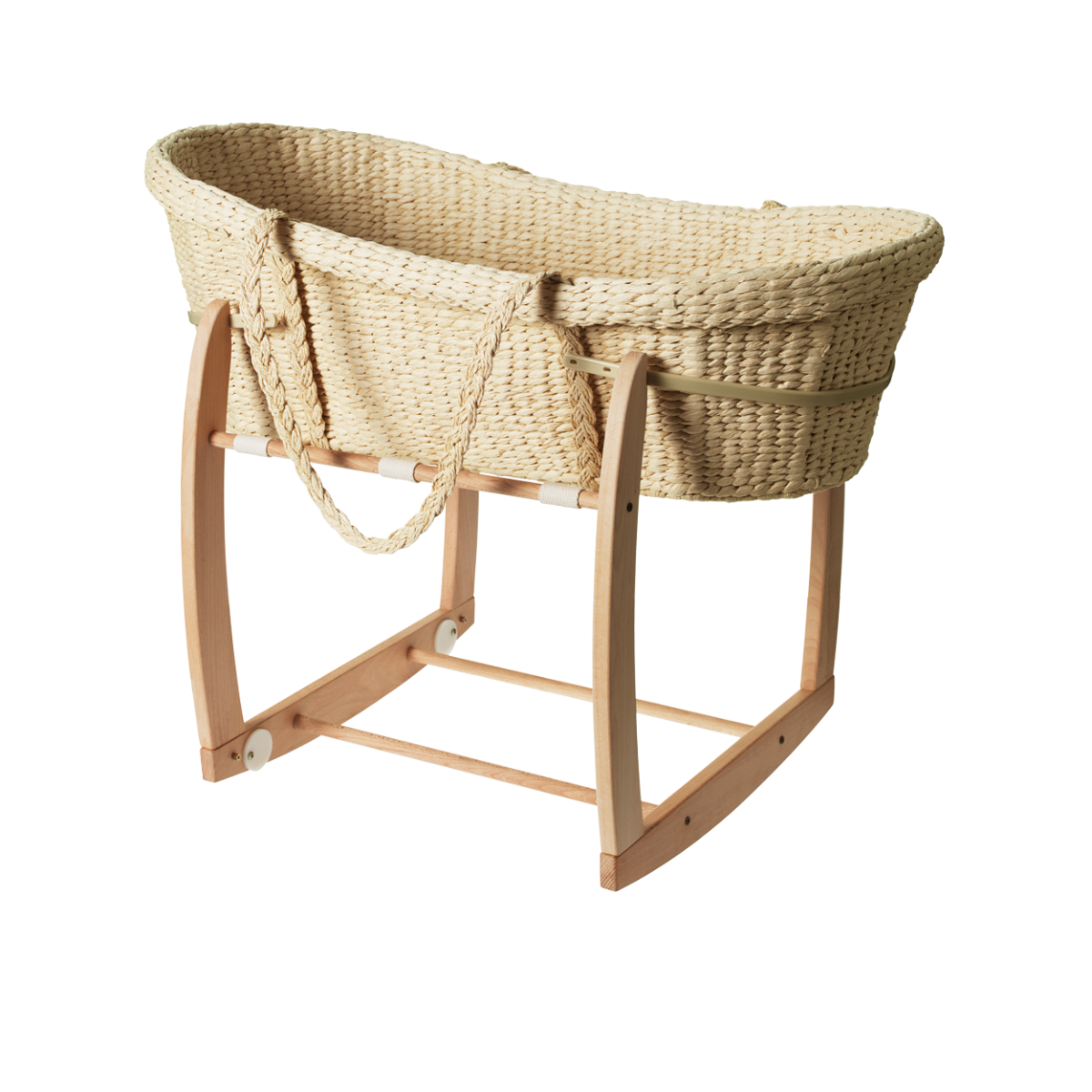 nature baby rocking moses basket stand