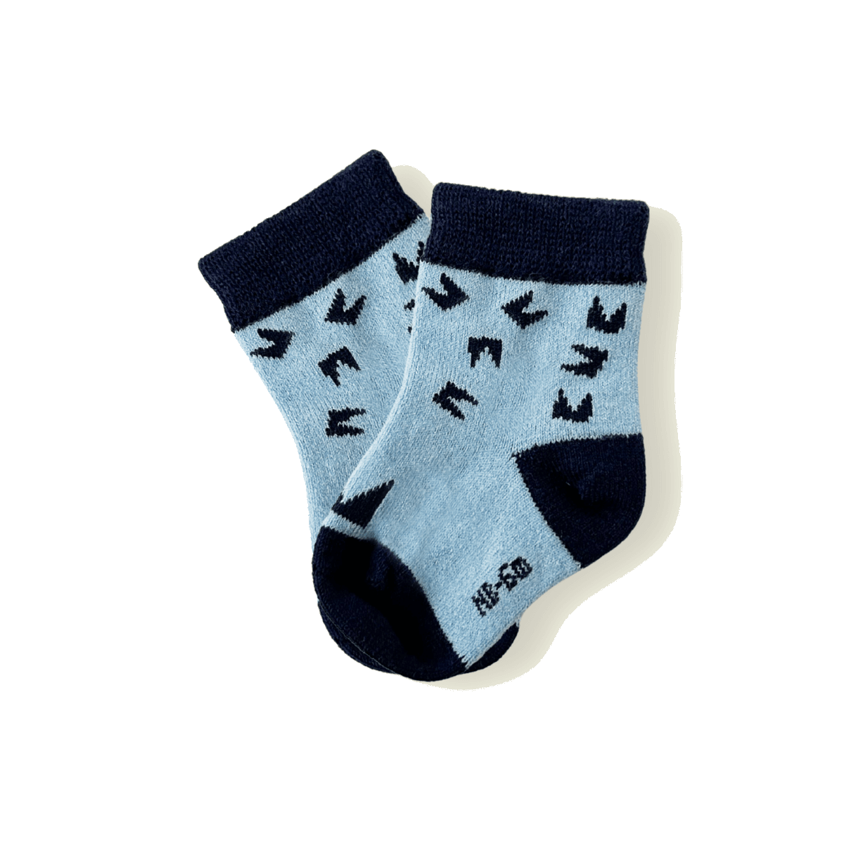 Mosey by Lamington Merino Wool Baby Socks Night
