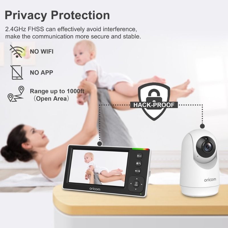 Oricom 4.3" Baby Monitor