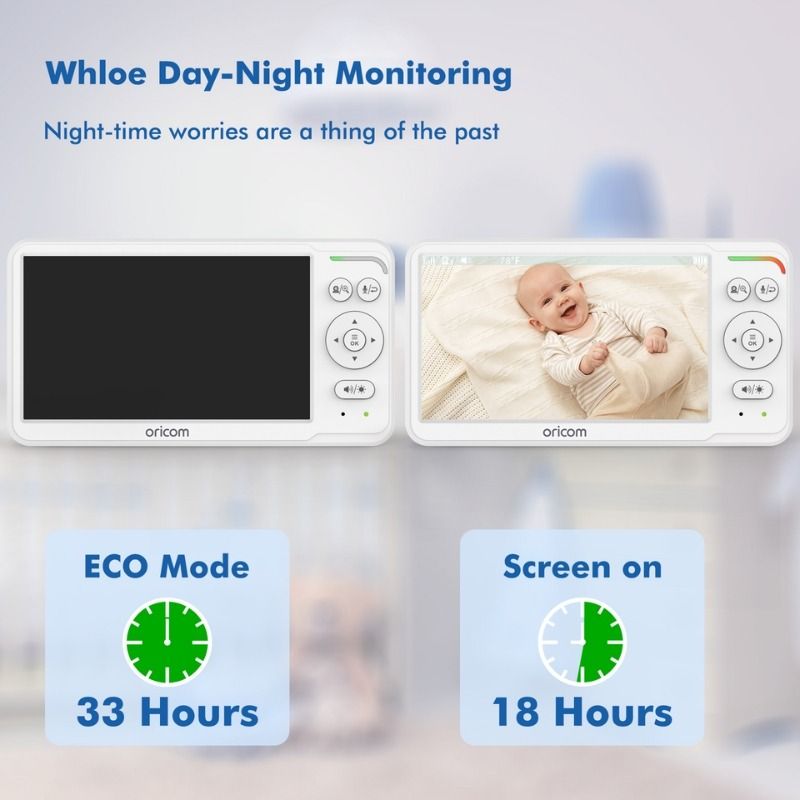 ORICOM 6" baby monitor
