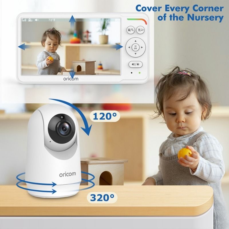 ORICOM 6" baby monitor