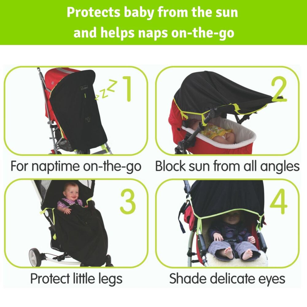 SnoozeShade Blackout Buggy Cover