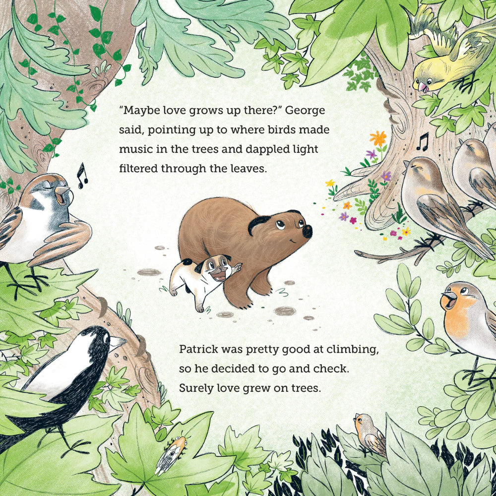 patrick and george new siblings