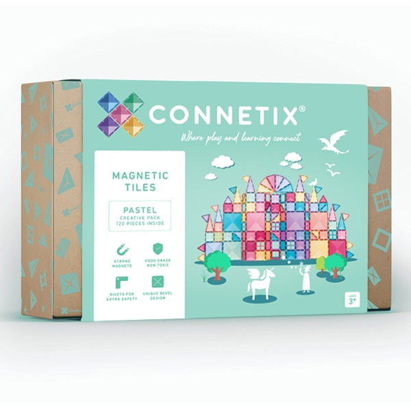 Connetix pastel 120 piece pack