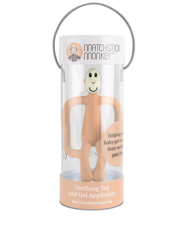 matchstick monkey teething toy