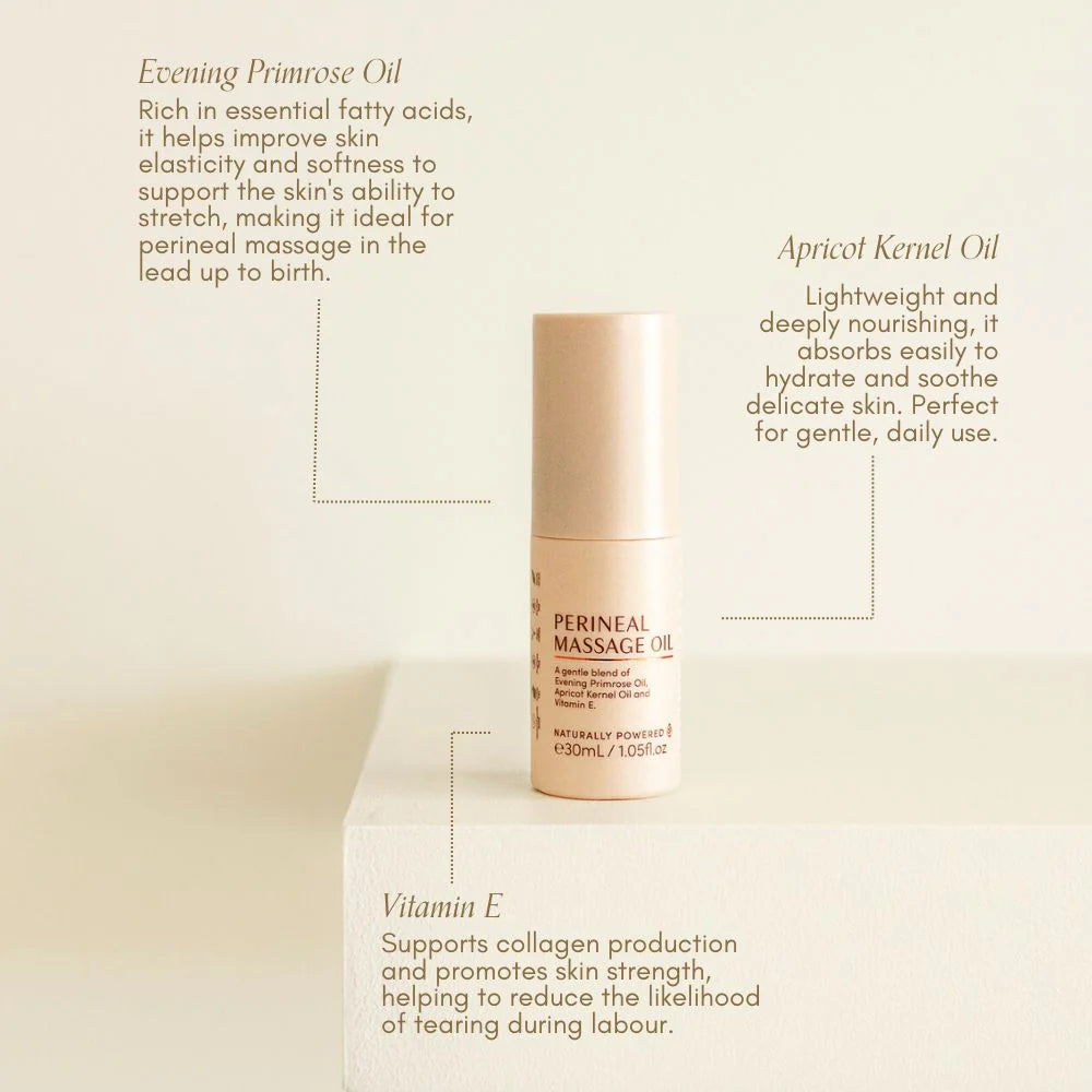 pure mama perineal massage oil