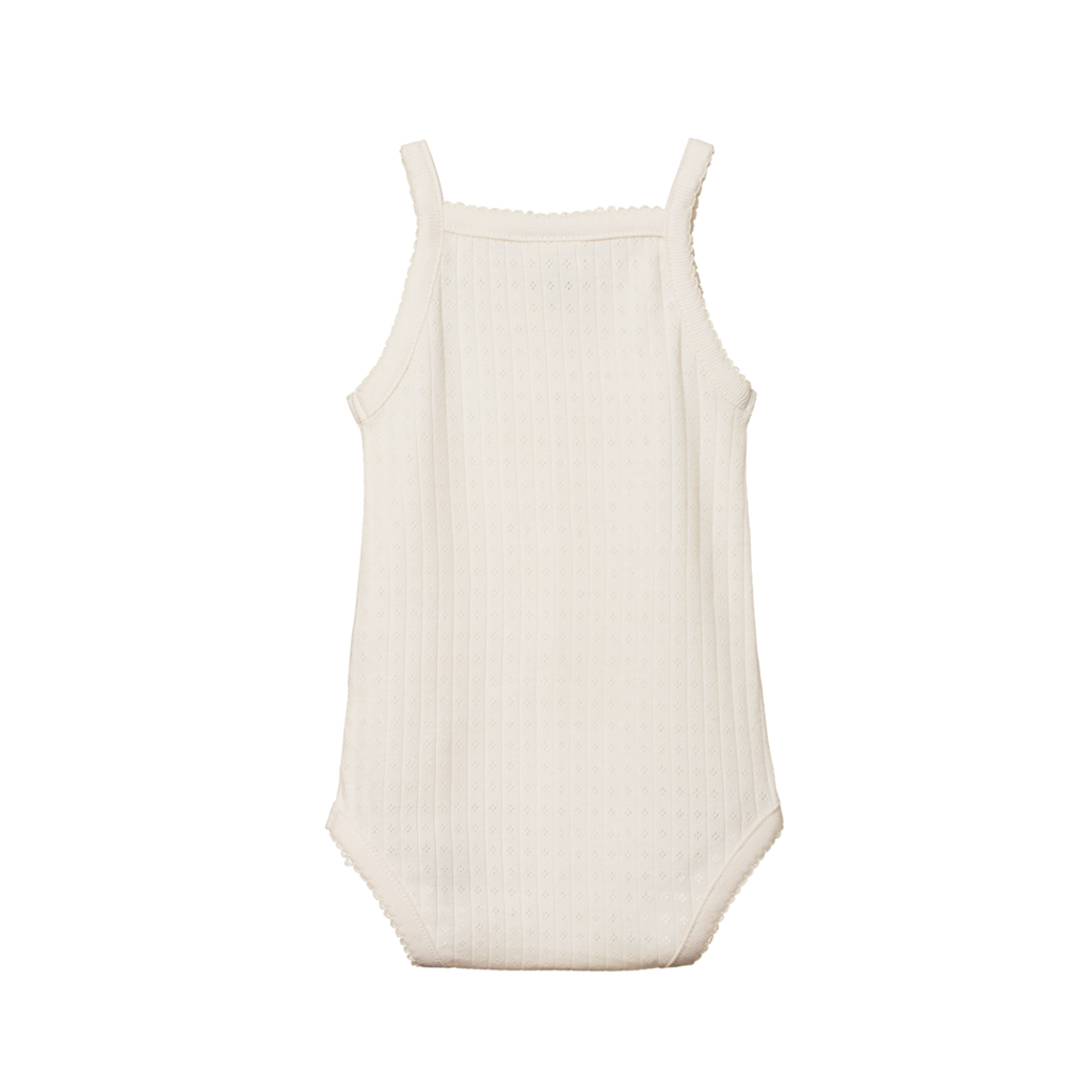 Pointelle nature baby camisole