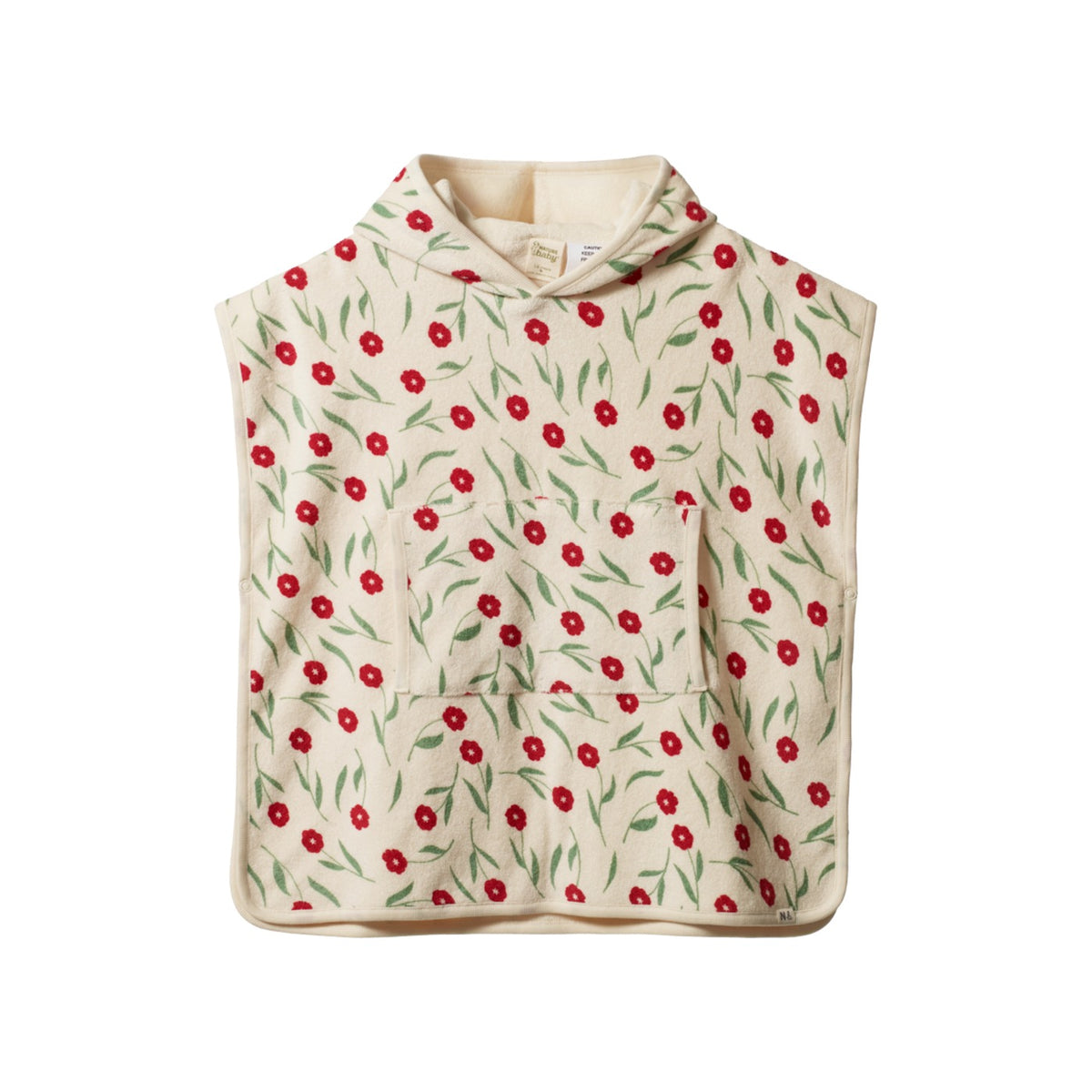 Poncho Towel in Joiette Print