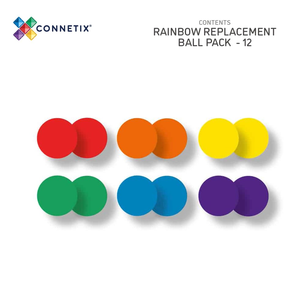 Connetix Rainbow Balls