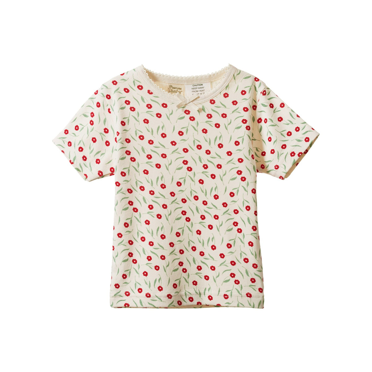 Shortie Pyjama Set in Joiette Print, top