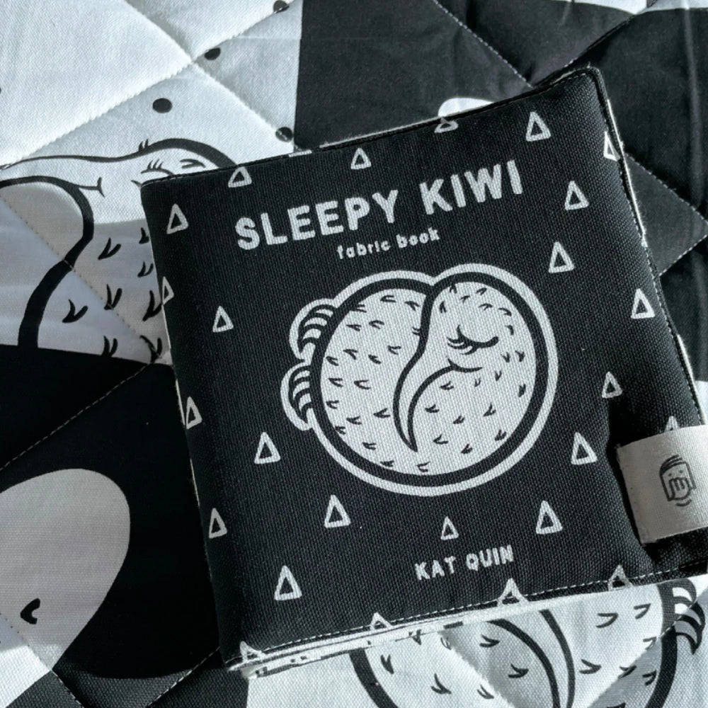 Sleepy Kiwi Soft Fabric Book