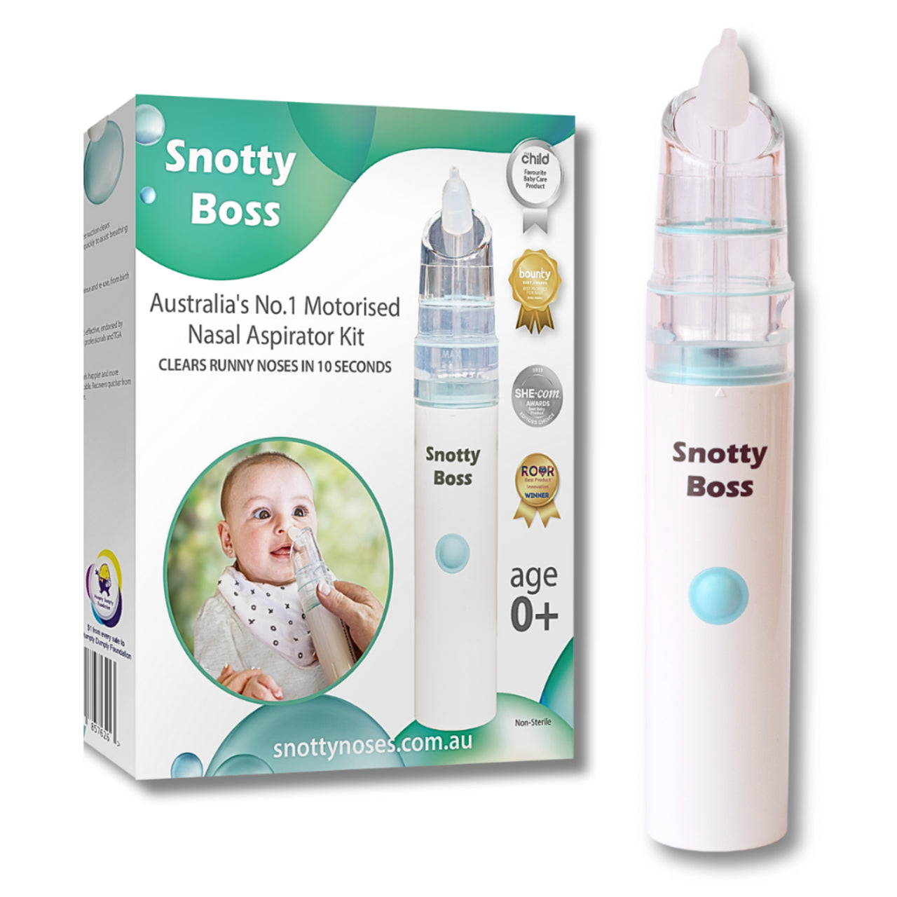 Snotty Boss nasal aspirator