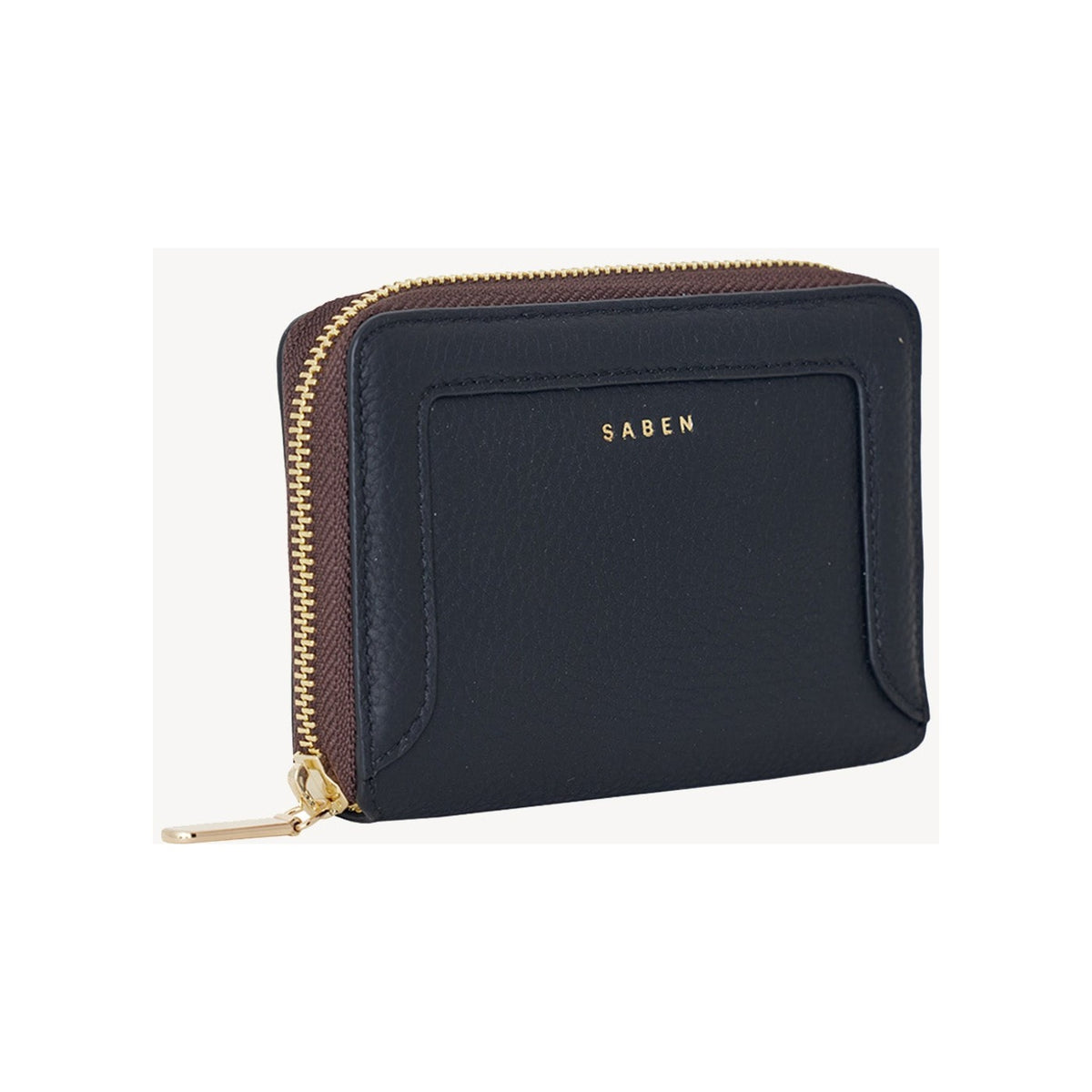 Saben Landry wallet black interior