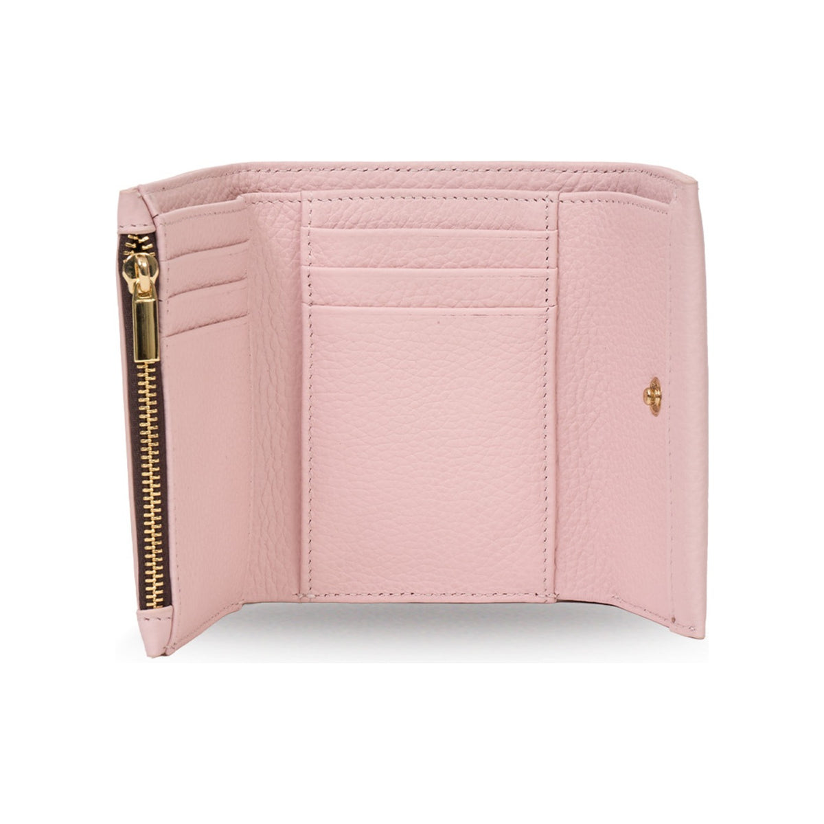 saben pico tri-fold wallet ambrosia open showing card slots