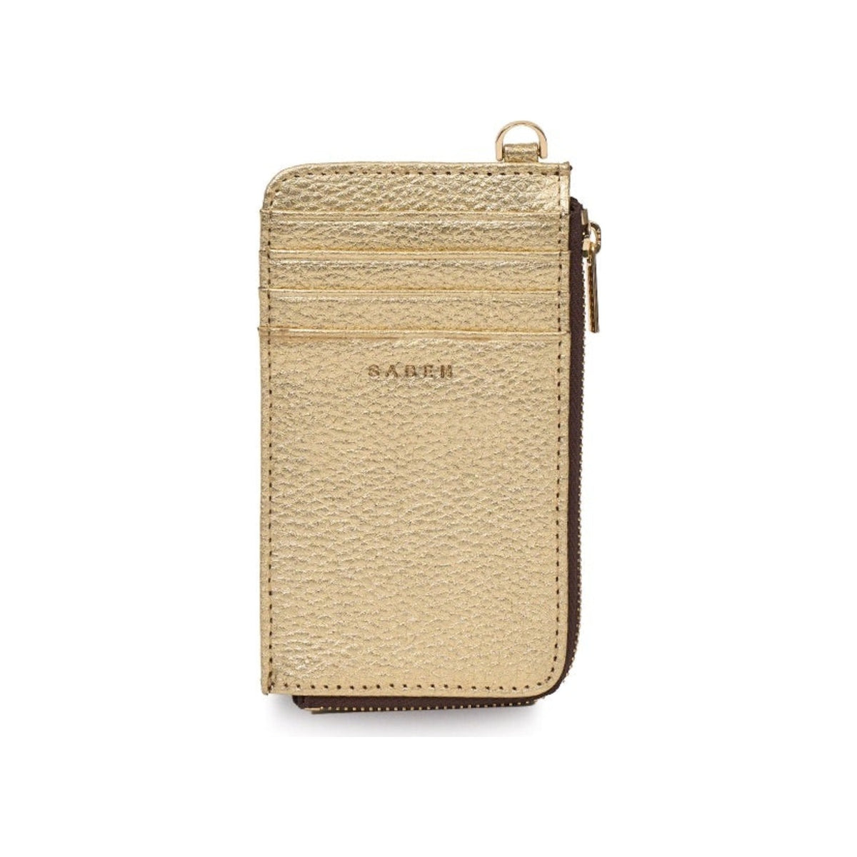 saben winona card holder champagne metallic