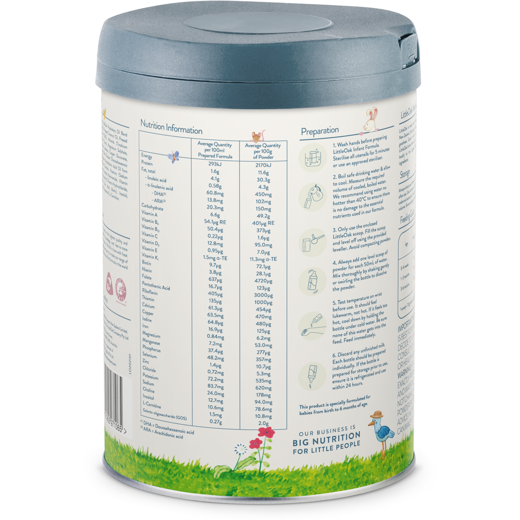 LittleOak Infant Formula