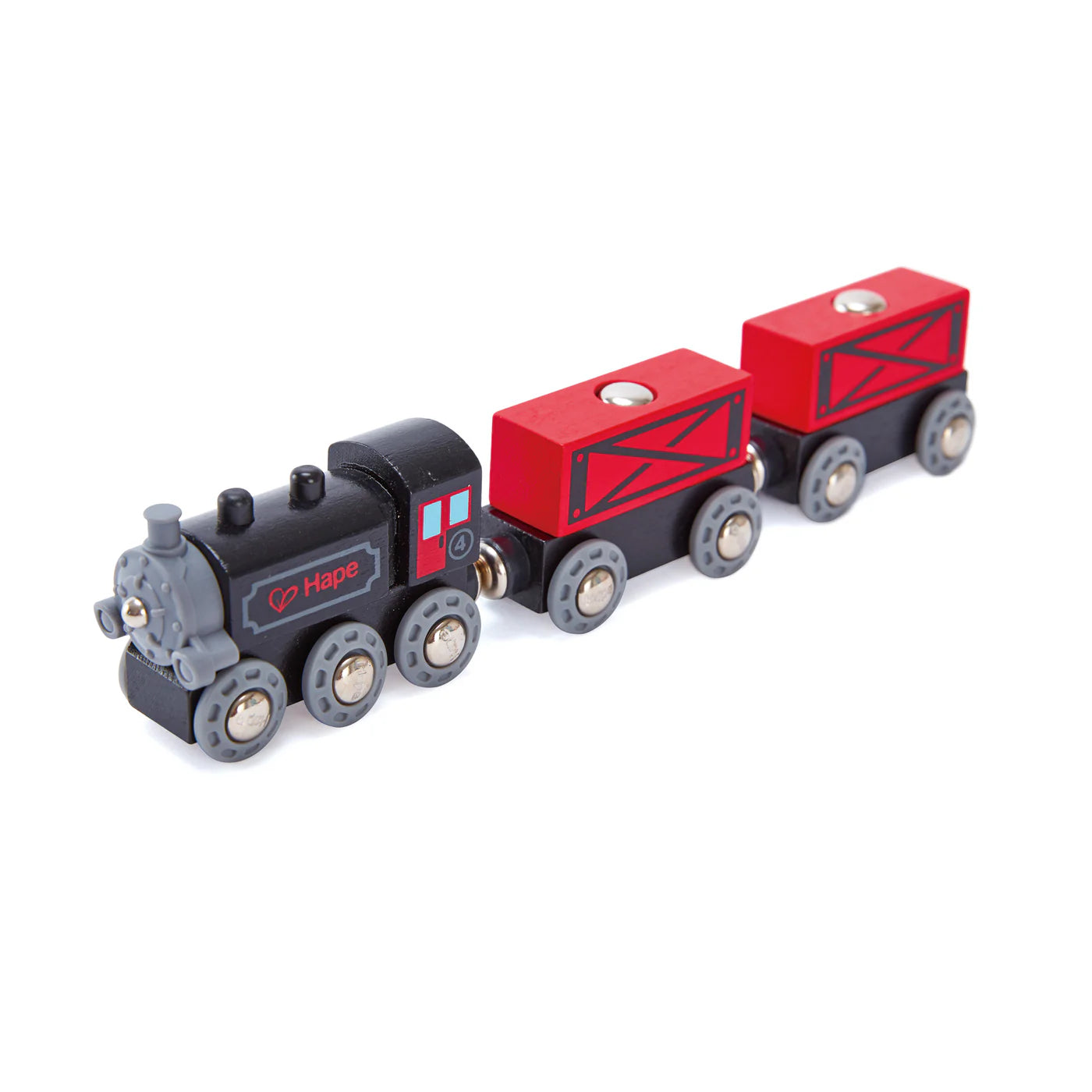 hape steam freight train