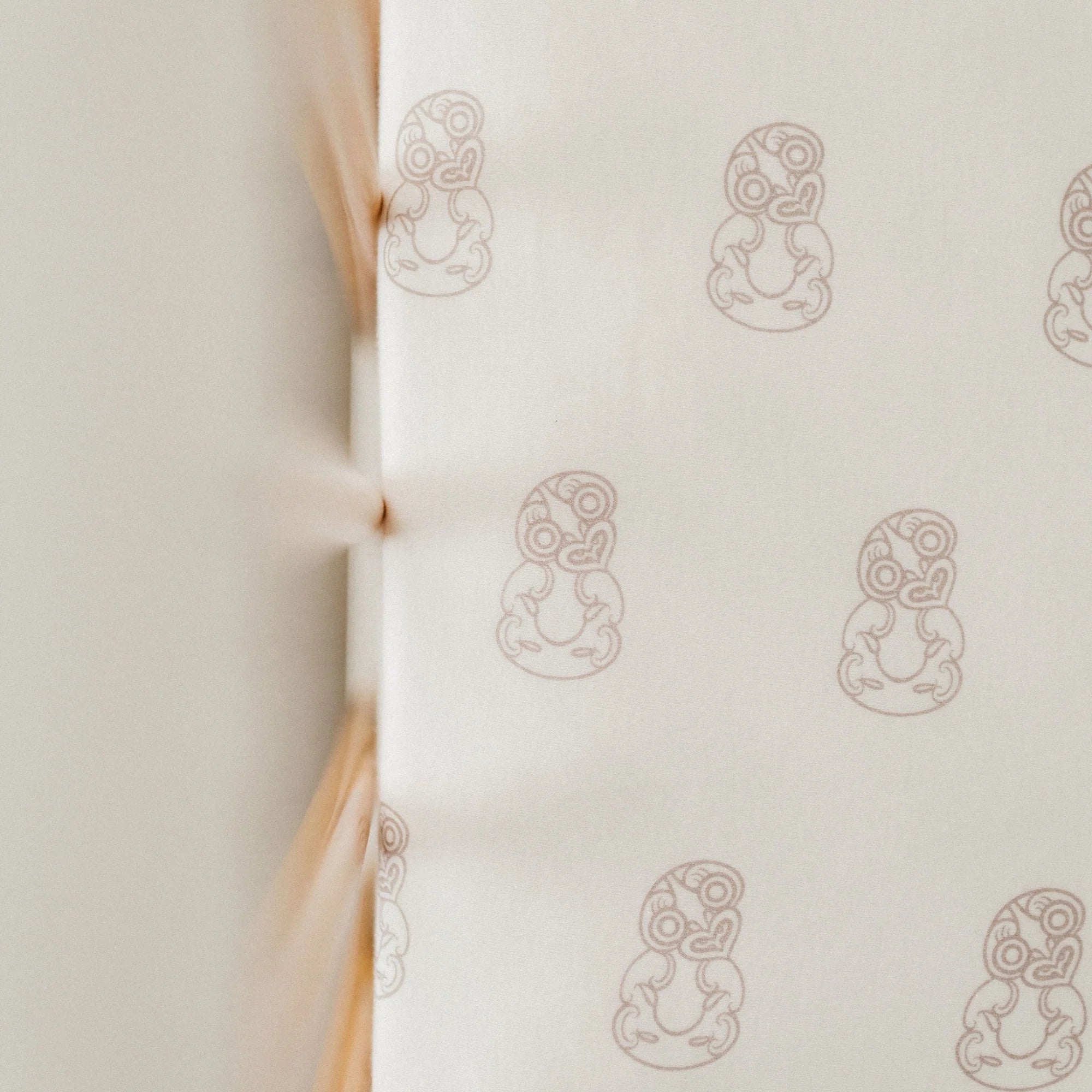 tiki cot sheet mauve