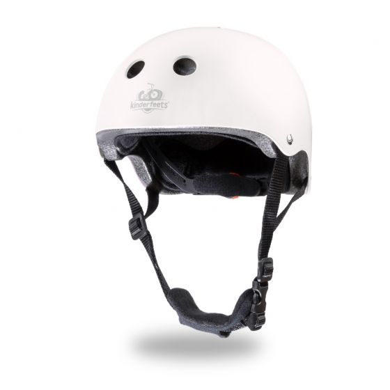 Kinderfeets White Matte Helmet
