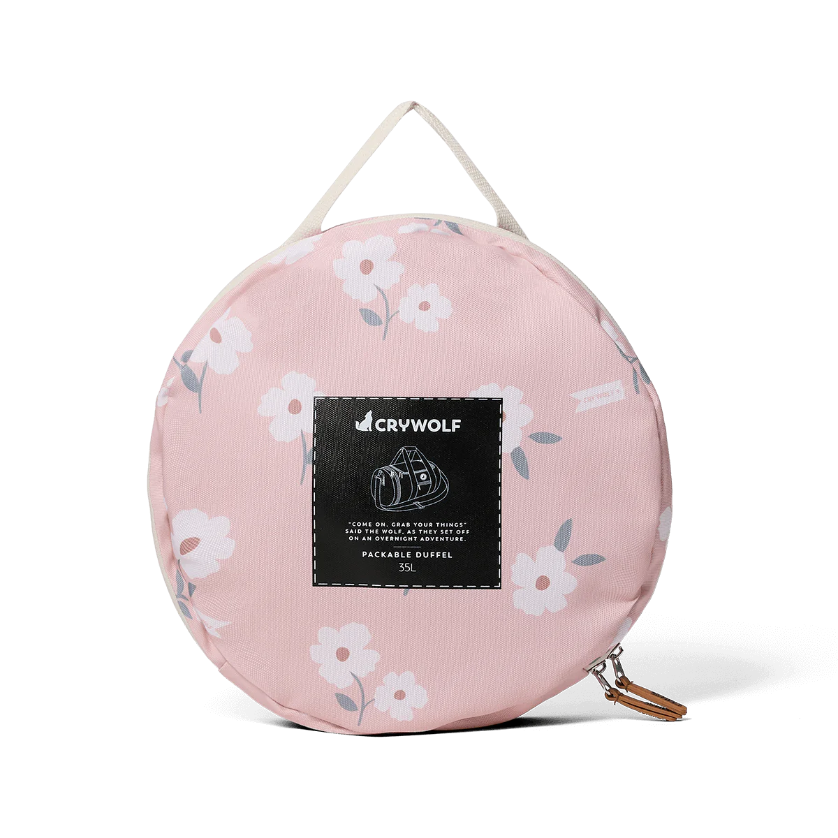 crywolf packable duffel wildflower