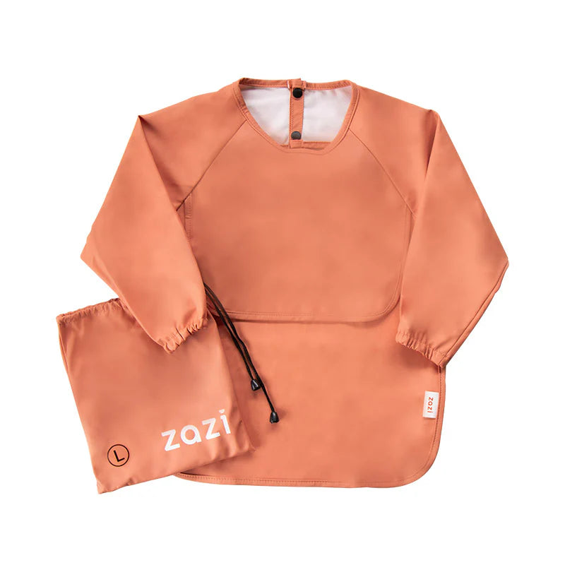 Zazi Sleeved Bib with Catch All