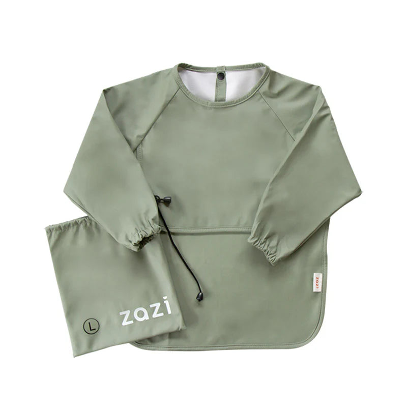 Zazi Sleeved Bib with Catch All
