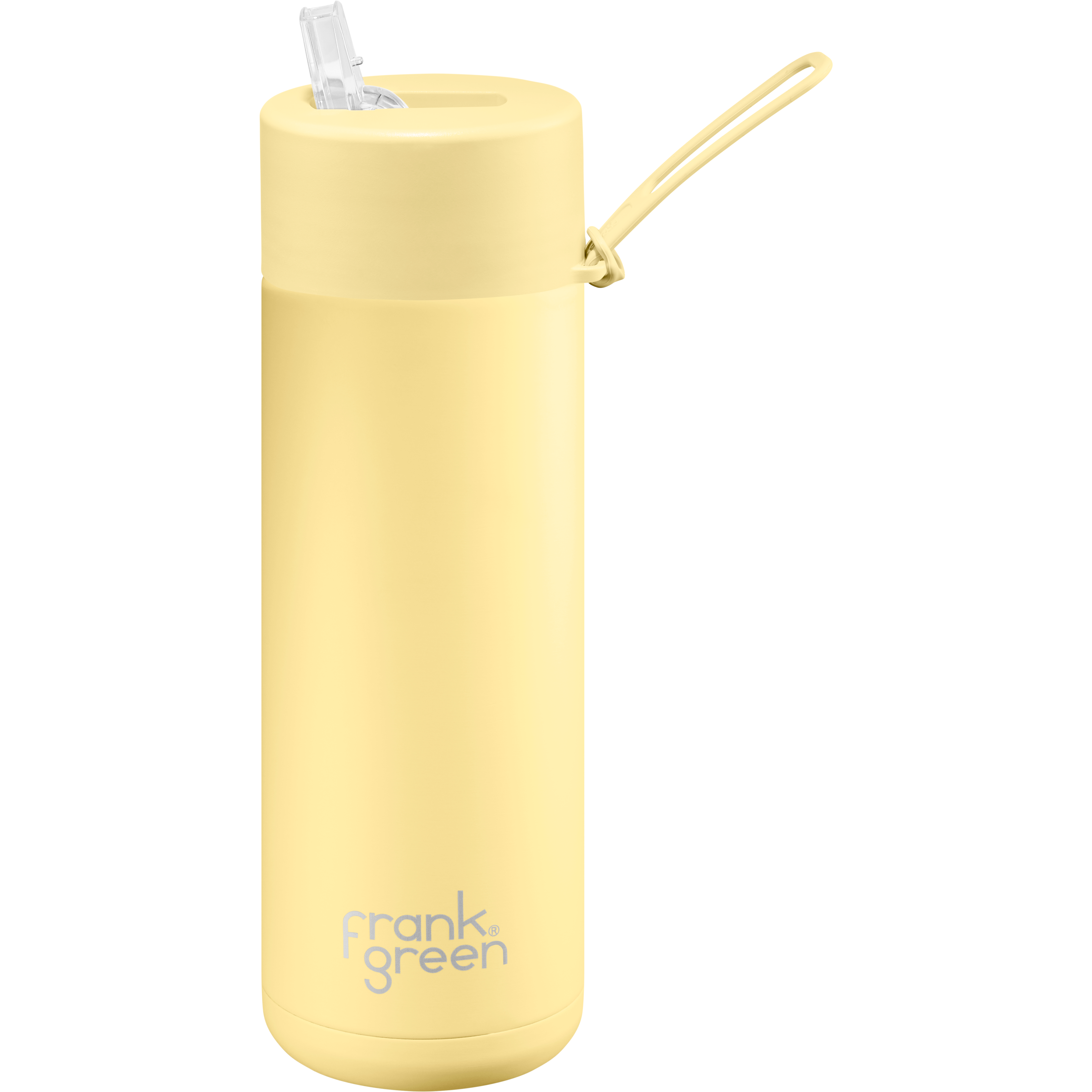 Frank Green 20oz Buttermilk Straw Lid Bottle