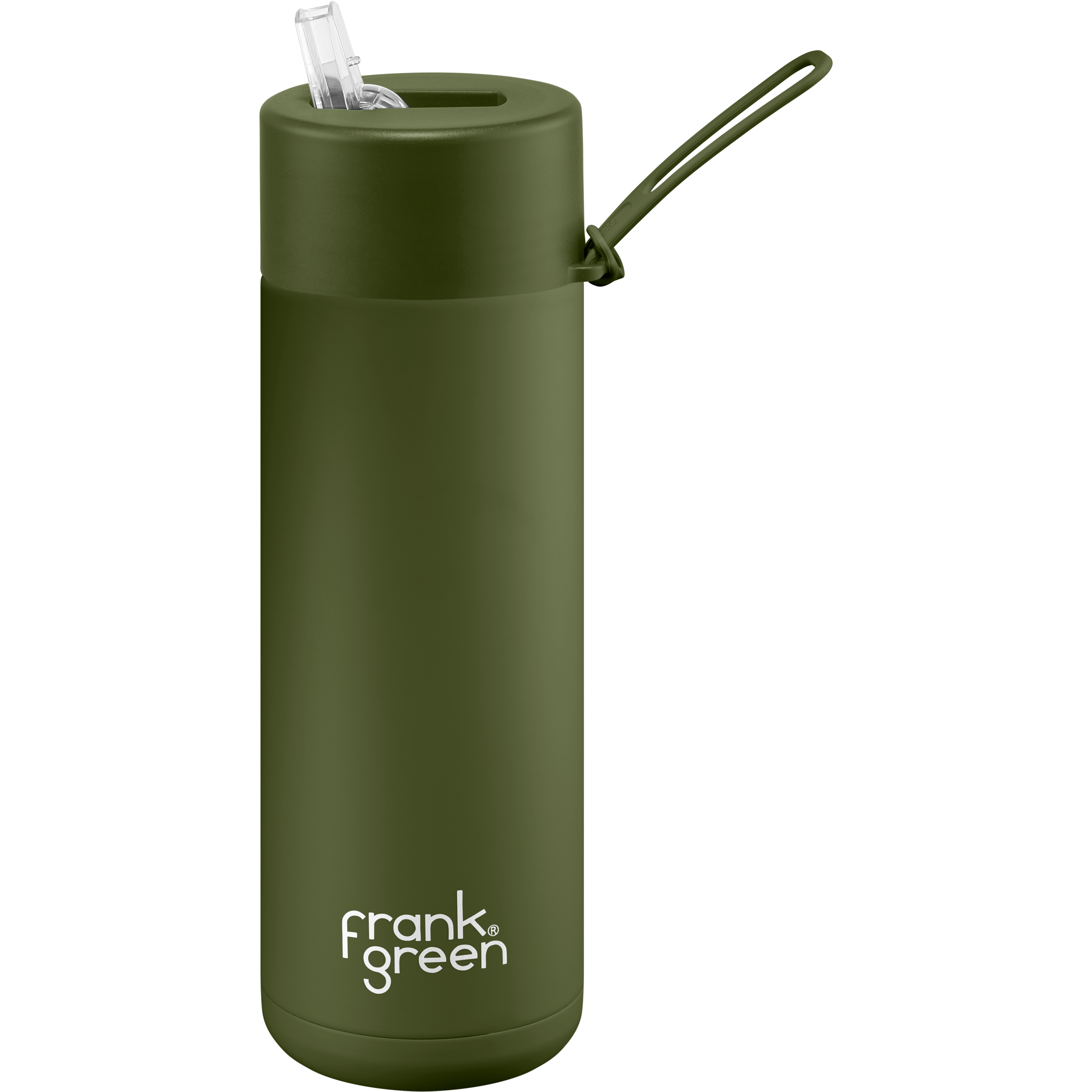 Frank Green Ceramic 595ml/20oz Reusable Bottle | Straw Lid