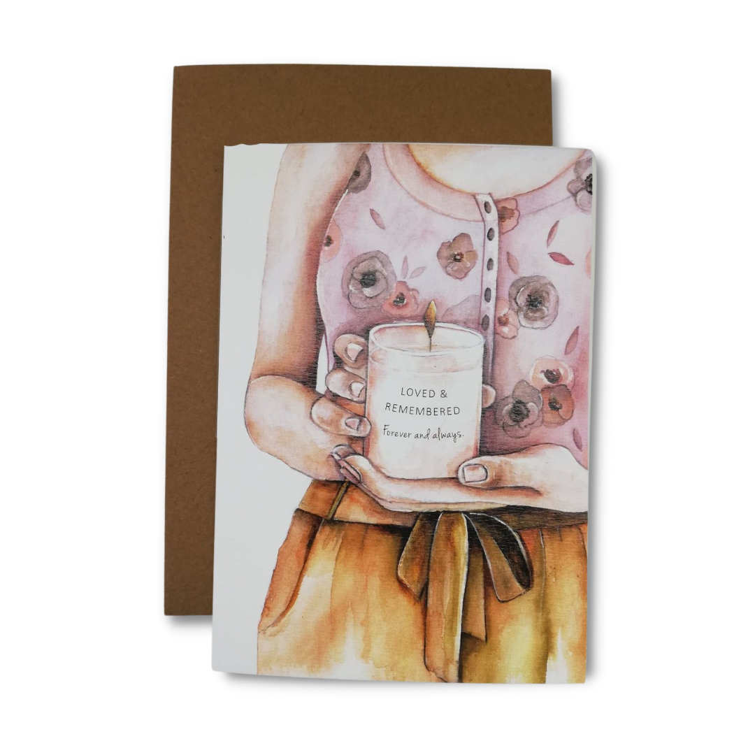 Sympathy Card Mama and Me