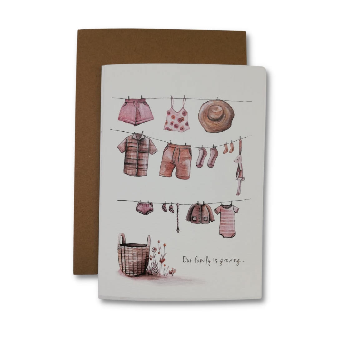 Pregnancy Announcement Card