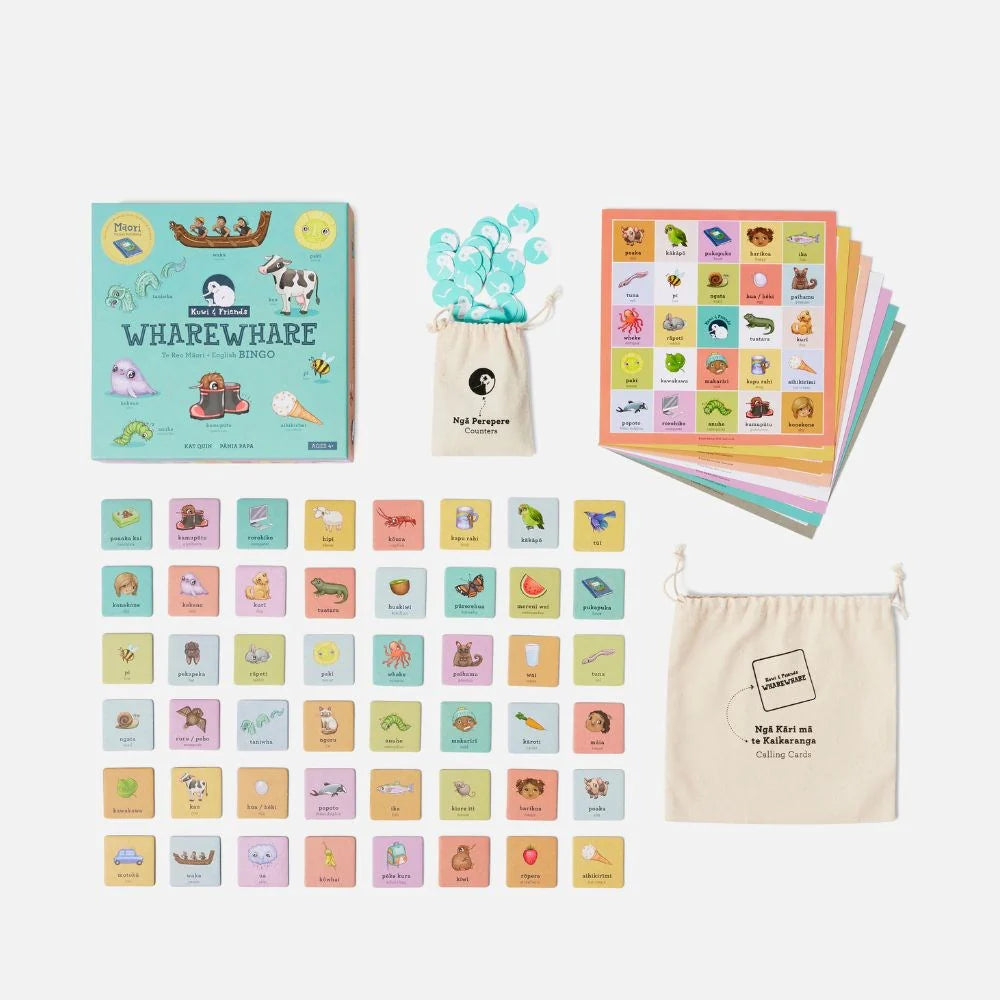 Wharewhare Bilingual Bingo