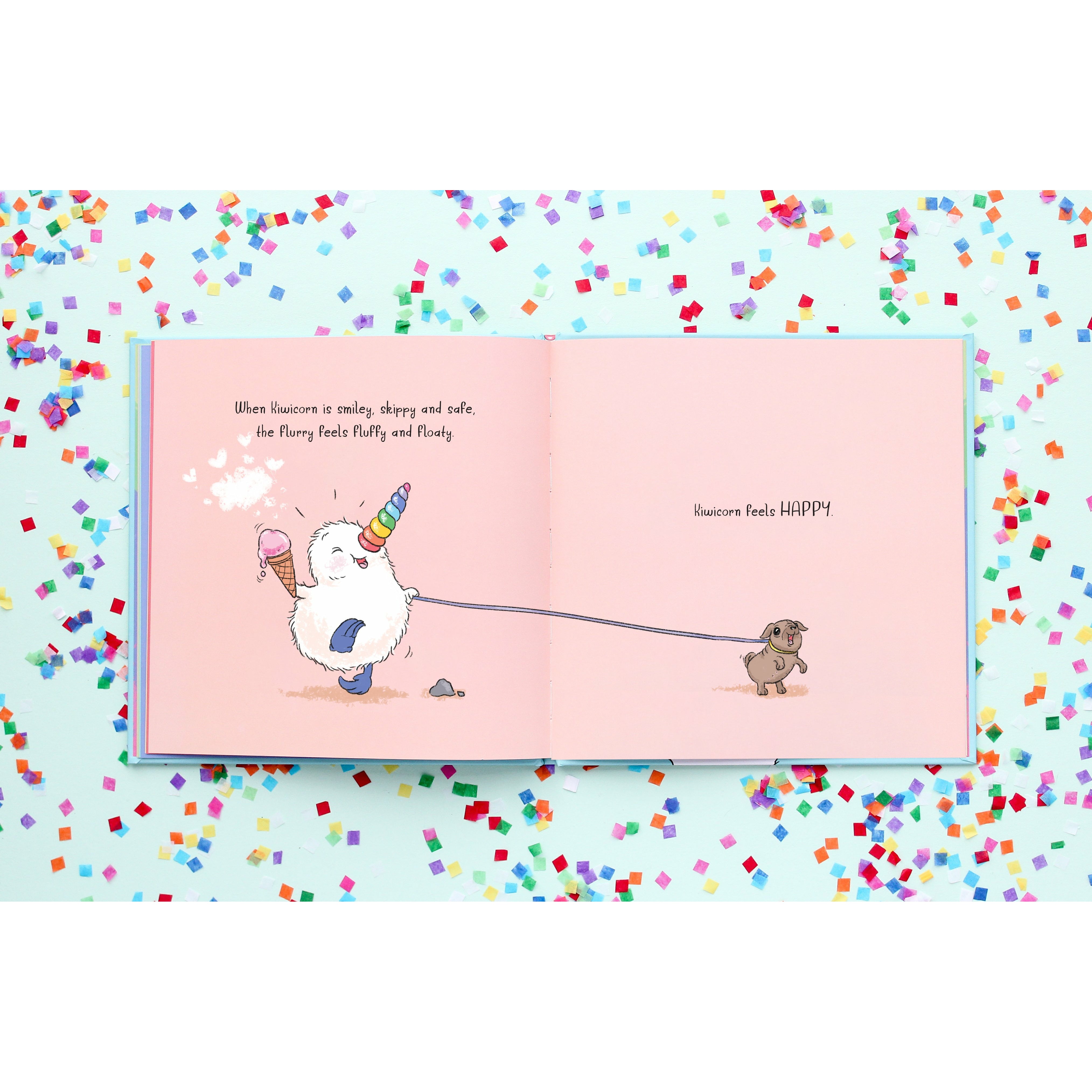 Kiwicorn's flurry of feelings - Kat Quin