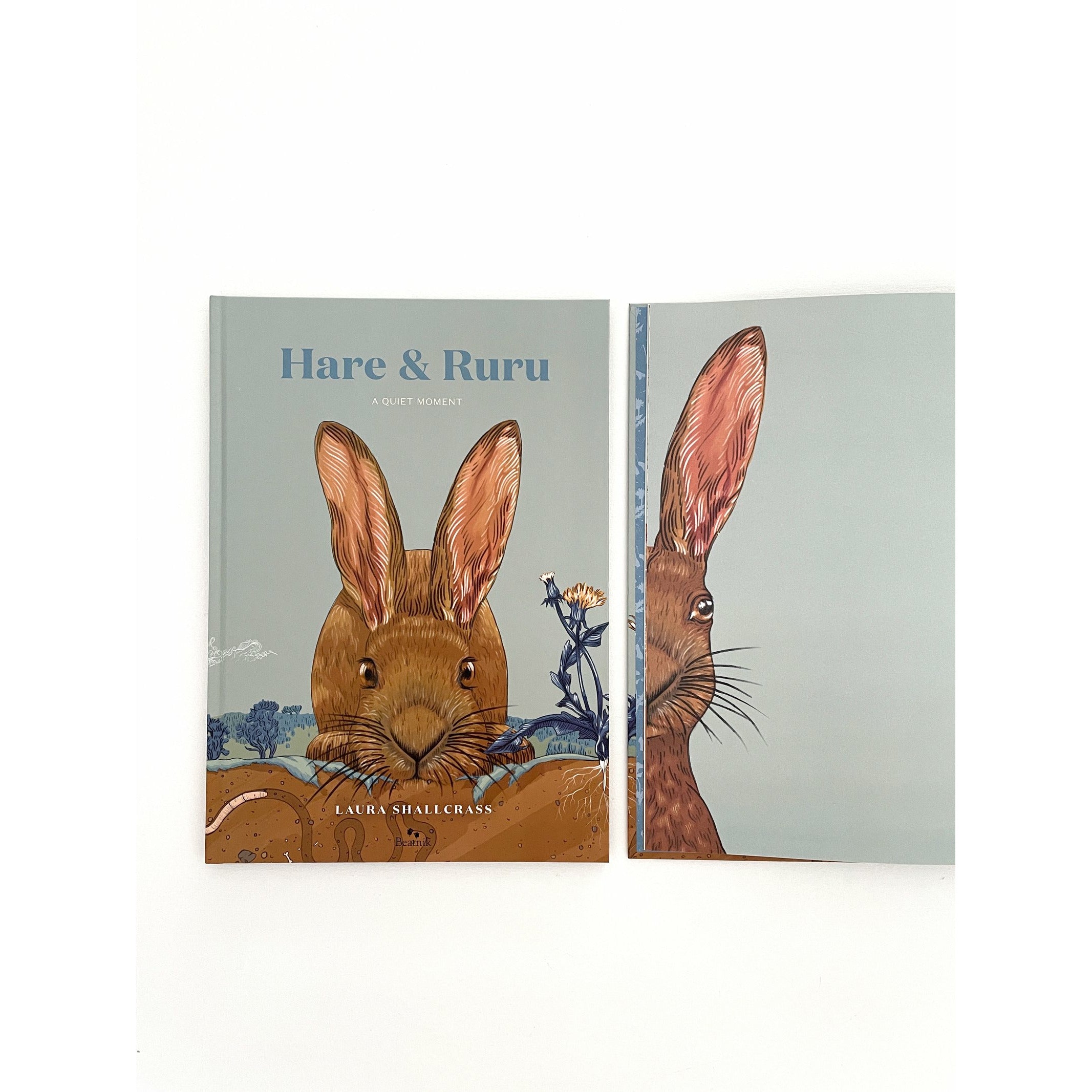 Hare and Ruru by Laura Shallcrass