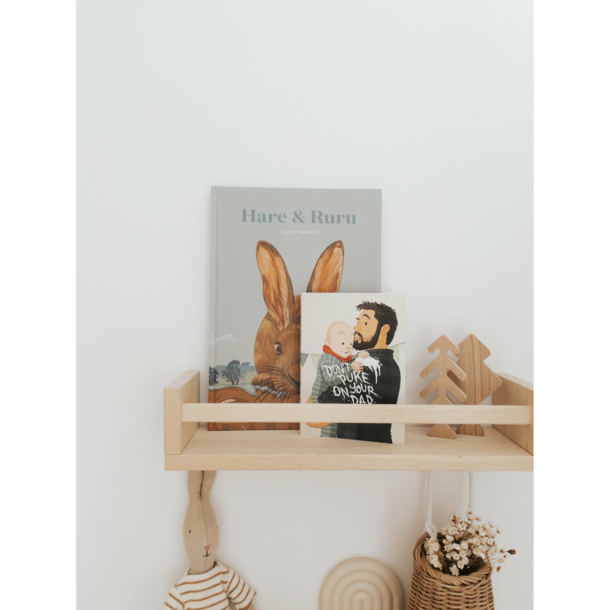 Hare and Ruru by Laura Shallcrass