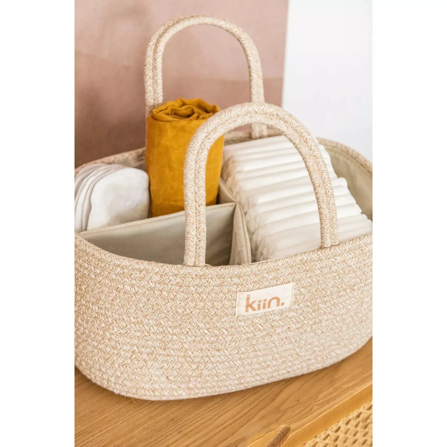 Kiin nappy rope caddy organiser